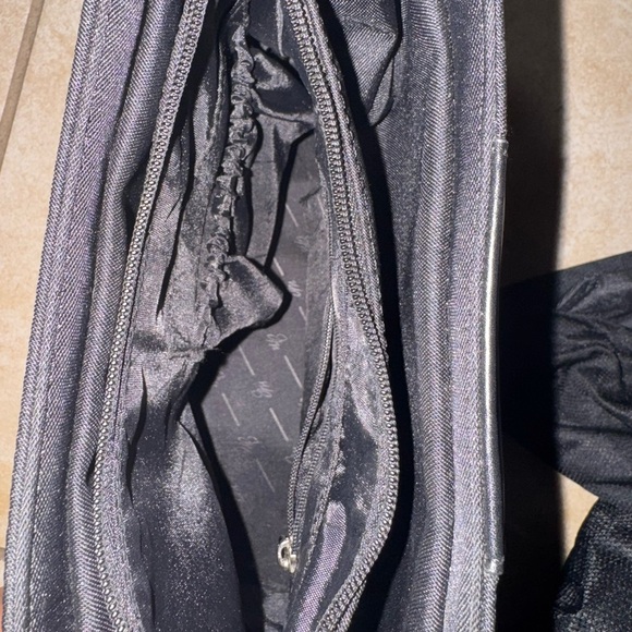 Joy Mangano Black Shoulder Bag with Adjustable Strap - Picture 9 of 12